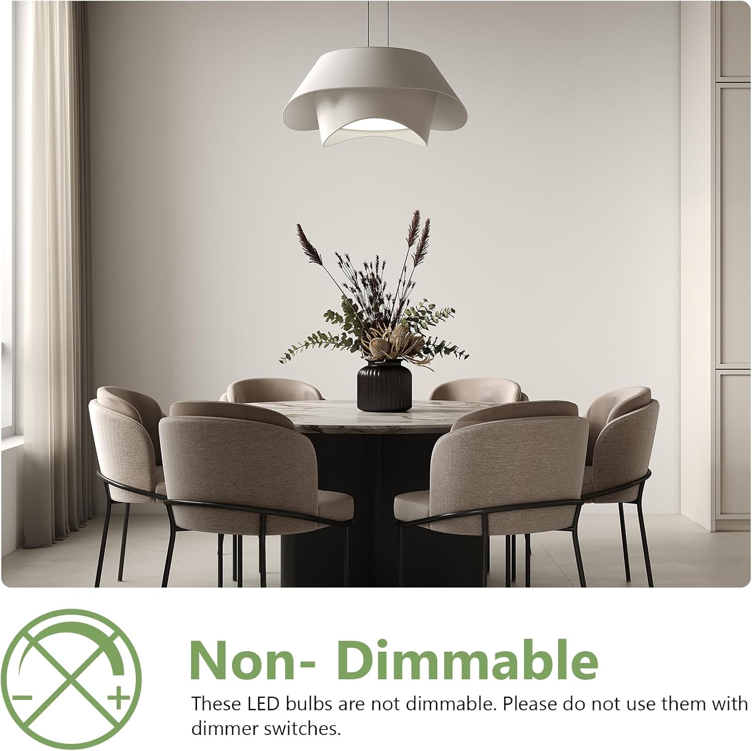 Dimmable White LED Bulb - View 5