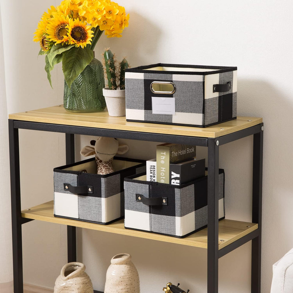 Beige Storage Bin — 7" - View 2