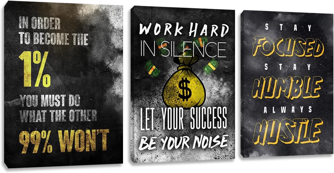 Metal Canvas Wall Art — 16" — 12x16inchx3pcs