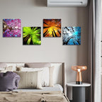 Framed Modern Beige Wall Art — 12" - View 4