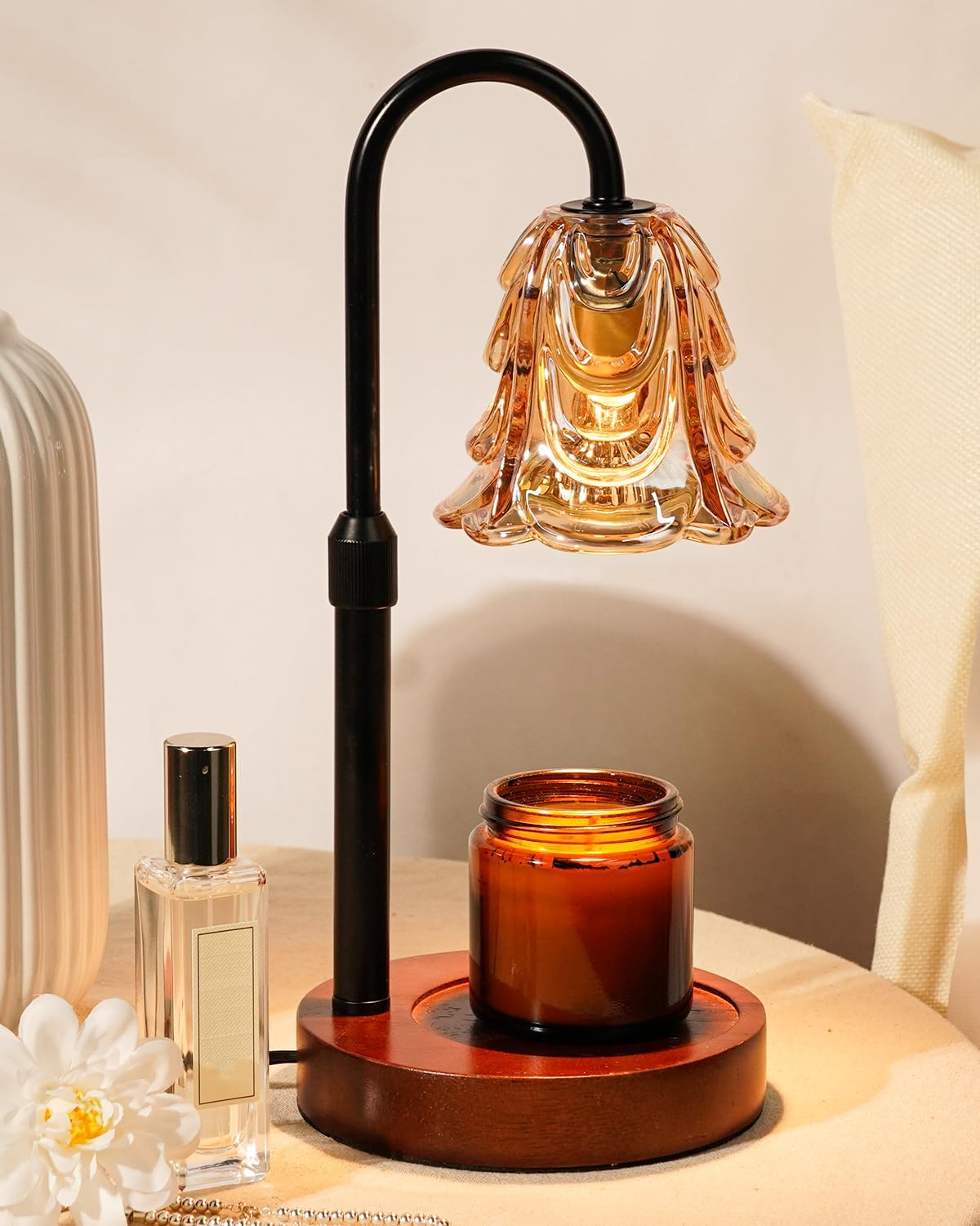 Dimmable Black Table Lamp — A3-amber