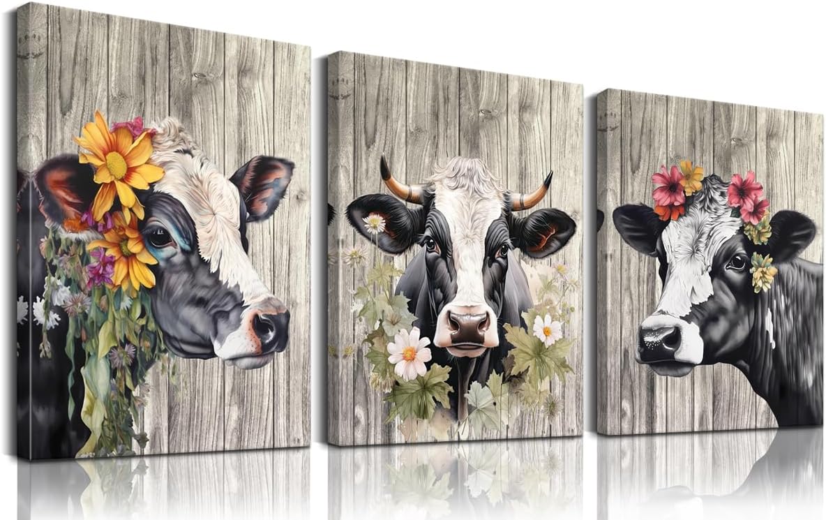 Framed Wood Canvas Wall Art — 20" — Art-18