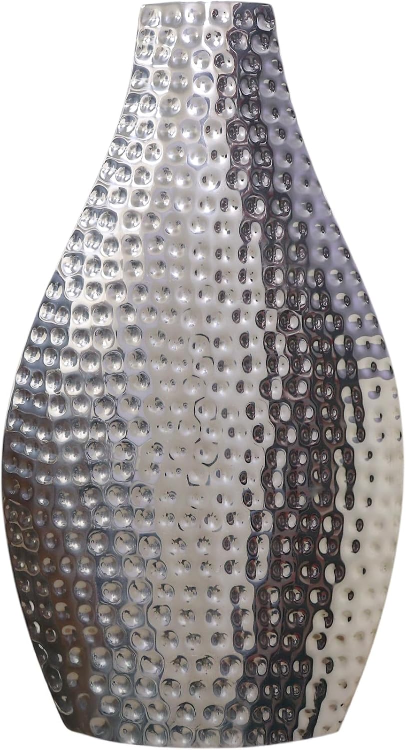 Silver Vase — 8.75" — Silver 4