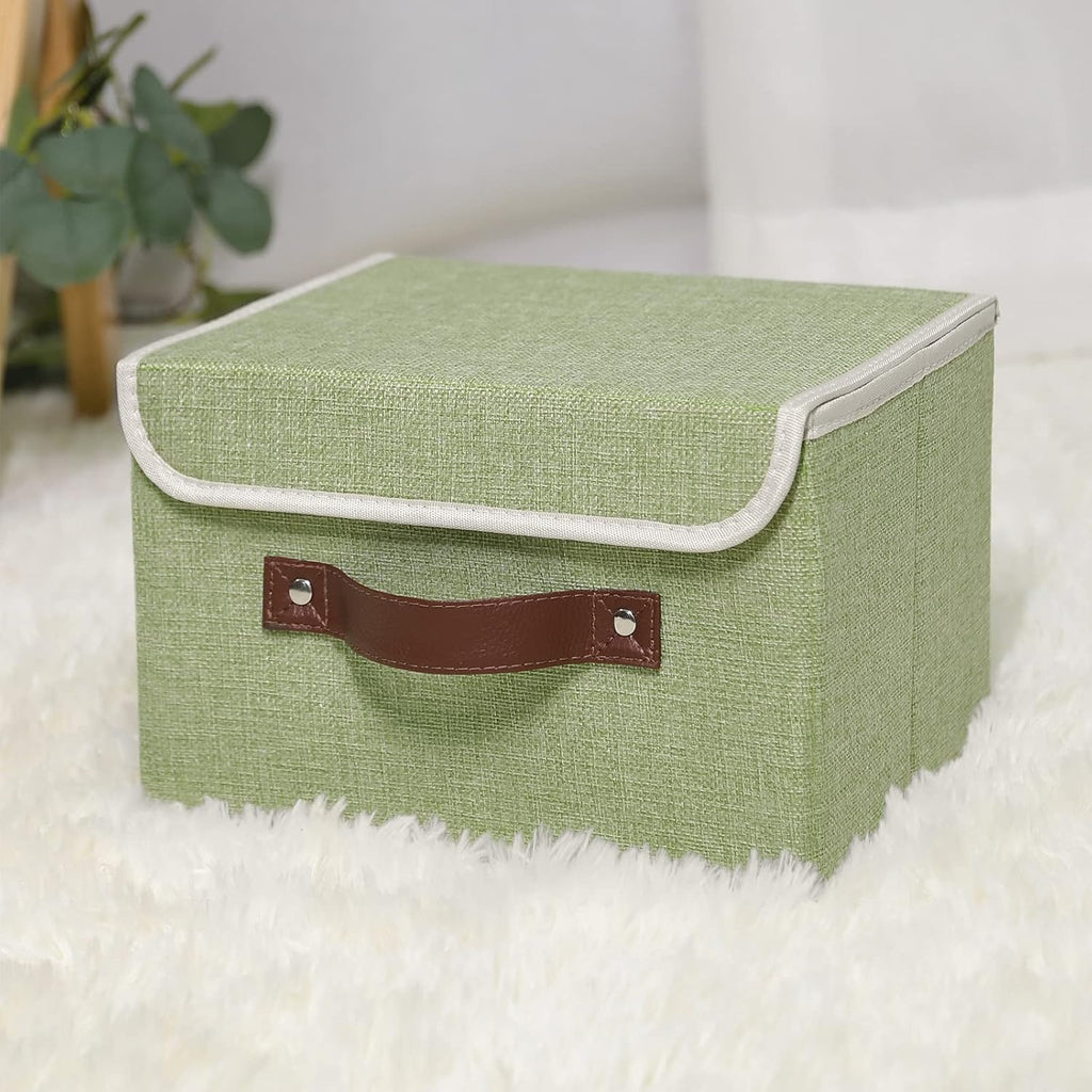 Linen Beige Storage Bin — Set of 1 - View 6