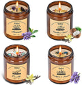 Luxe Purple Scented Candle — 4 Pack