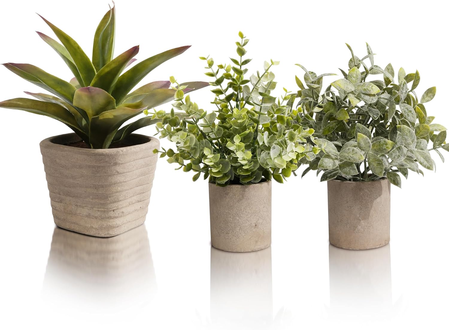 Farmhouse Green Faux Plant — Light Green