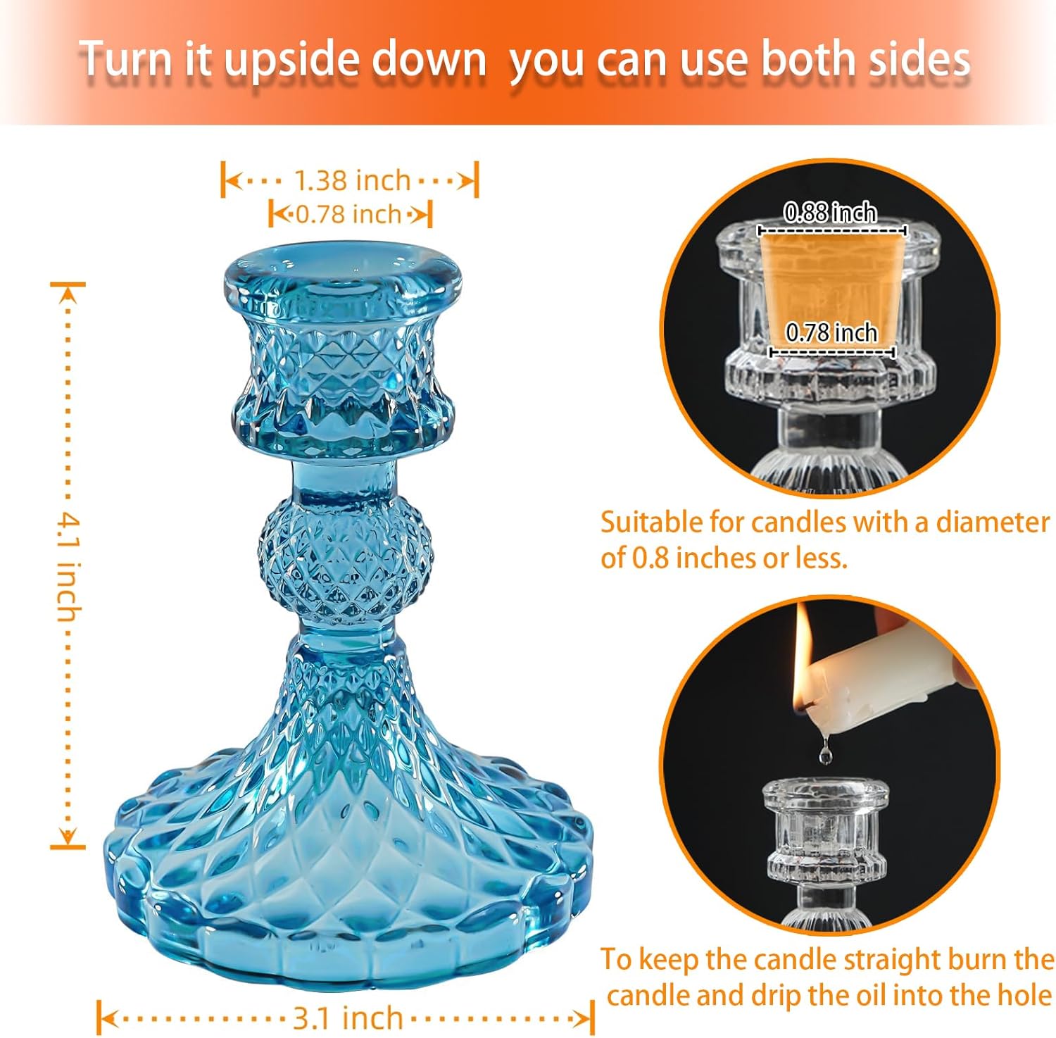 Black Candle — Set of 6 - View 3