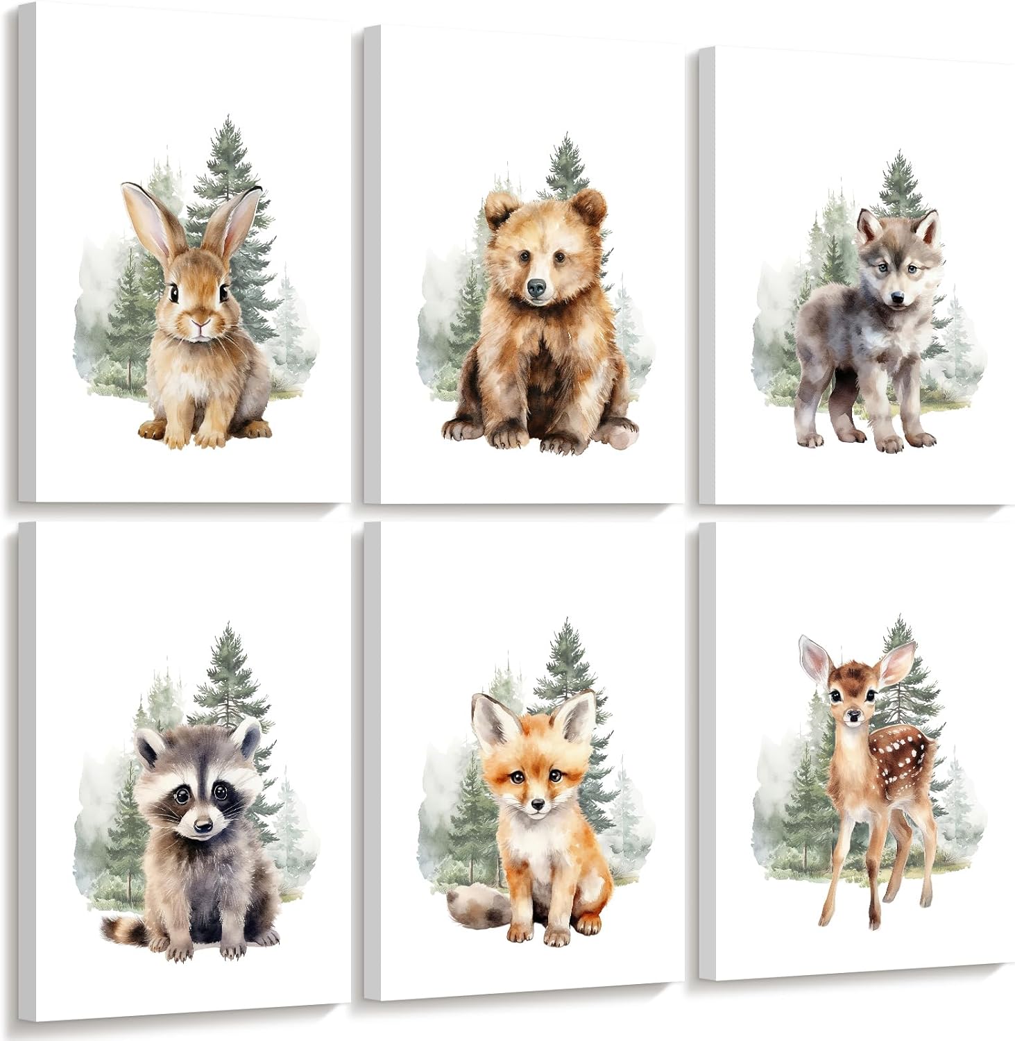 Unframed Wood Wall Decor — 16" — 12x16 Inch Wrapped Canvas
