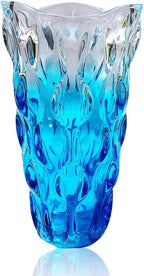 Boho Blue Vase — 5" — Gradient Sky Blue