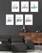 Beige Framed Wall Art — 12" - View 6