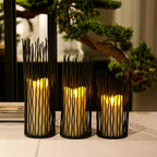 Modern Black Candle — Set of 3 - View 7