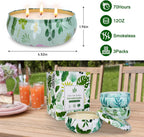 Soy Wax Metal Scented Candle - View 5