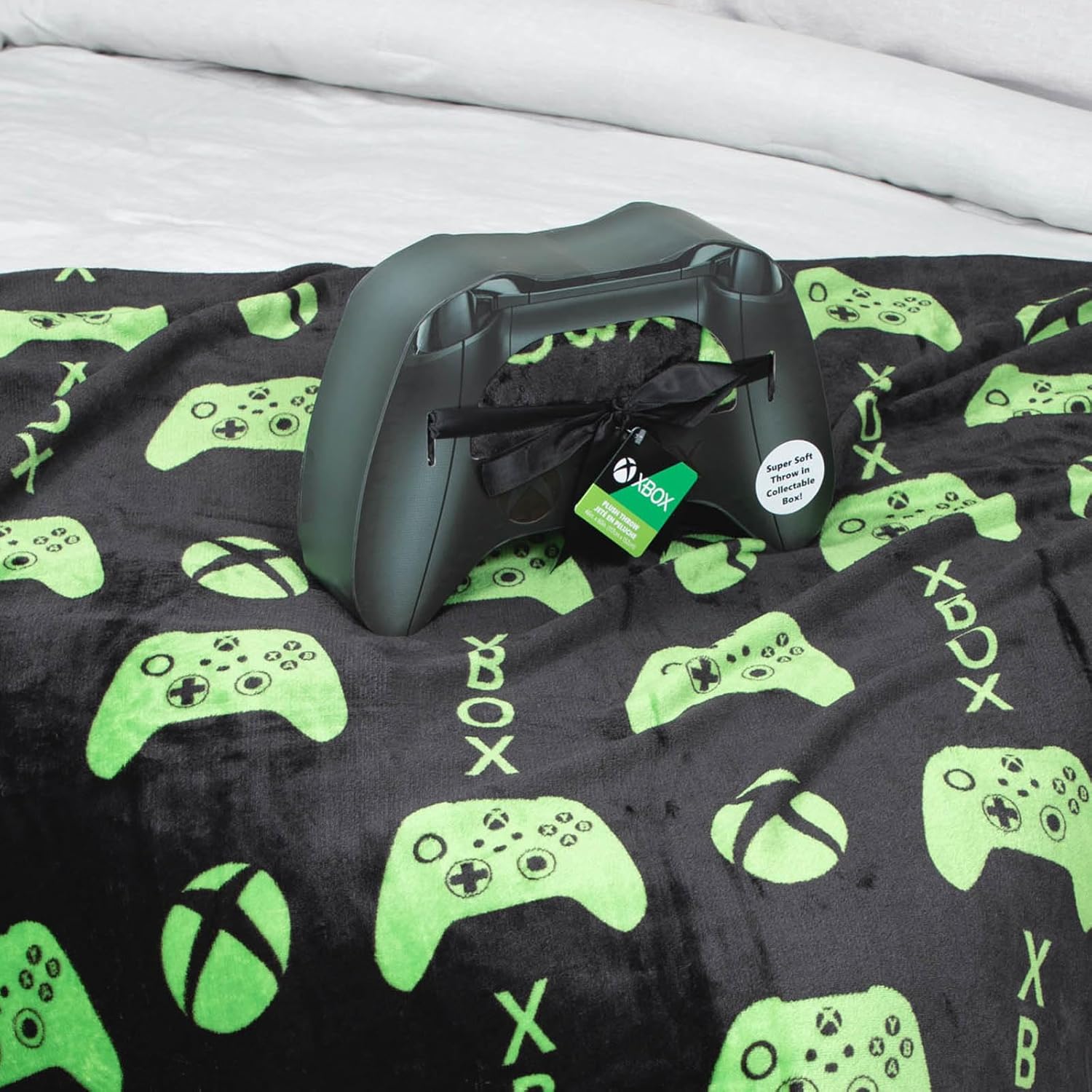 Black Throw Pillow — 60" — Black - Xbox