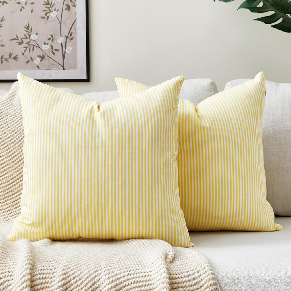 Boho Beige Throw Pillow Cover — 18"