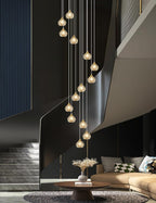 Luxe Black Chandelier — 14-Light - View 6