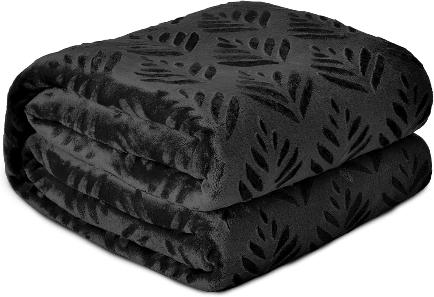 Black Throw Pillow — 50" — Black