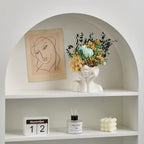 Modern Ceramic Flower Vase — 5.3" - View 4
