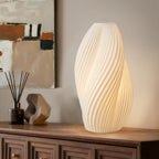 Dimmable Modern Ceramic Bedside Lamp — 20.6" — Calypso