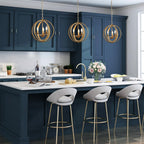 Luxe Gold Chandelier — 3-Light - View 6