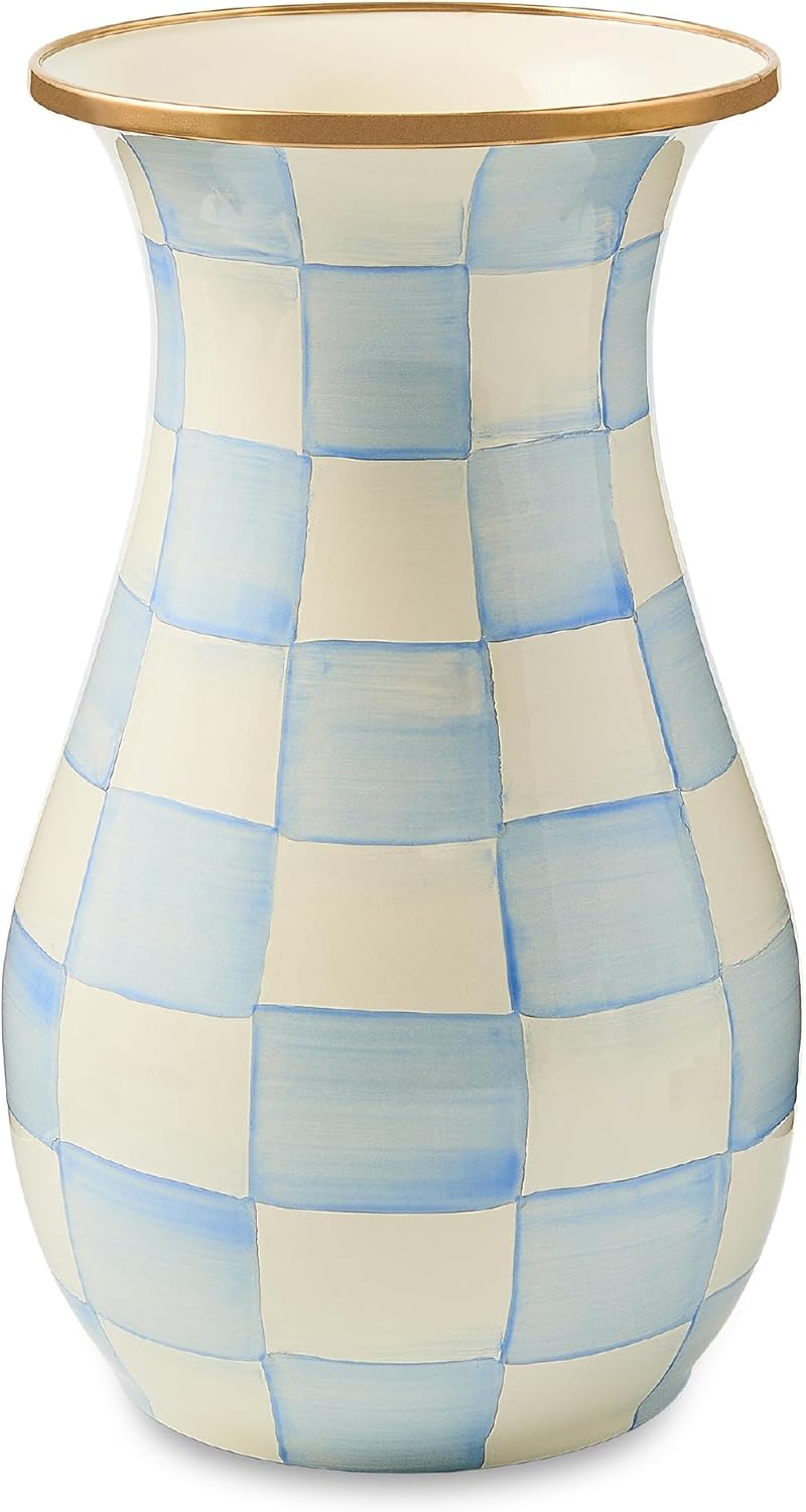 Blue Flower Vase — Sky Check