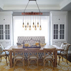 Farmhouse Wood Pendant Light - View 7
