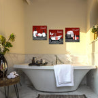 Framed Beige Wall Art - View 4