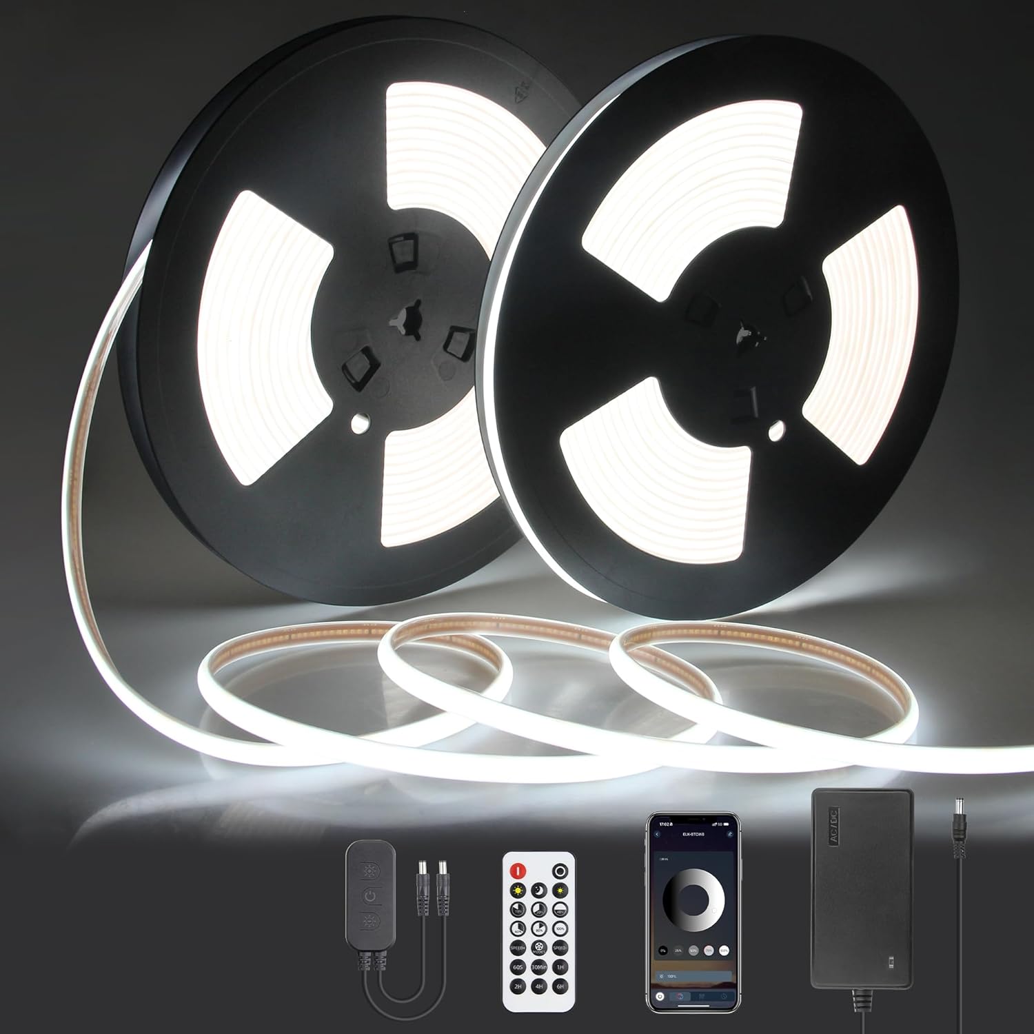 Dimmable White LED Strip Light — Cold White