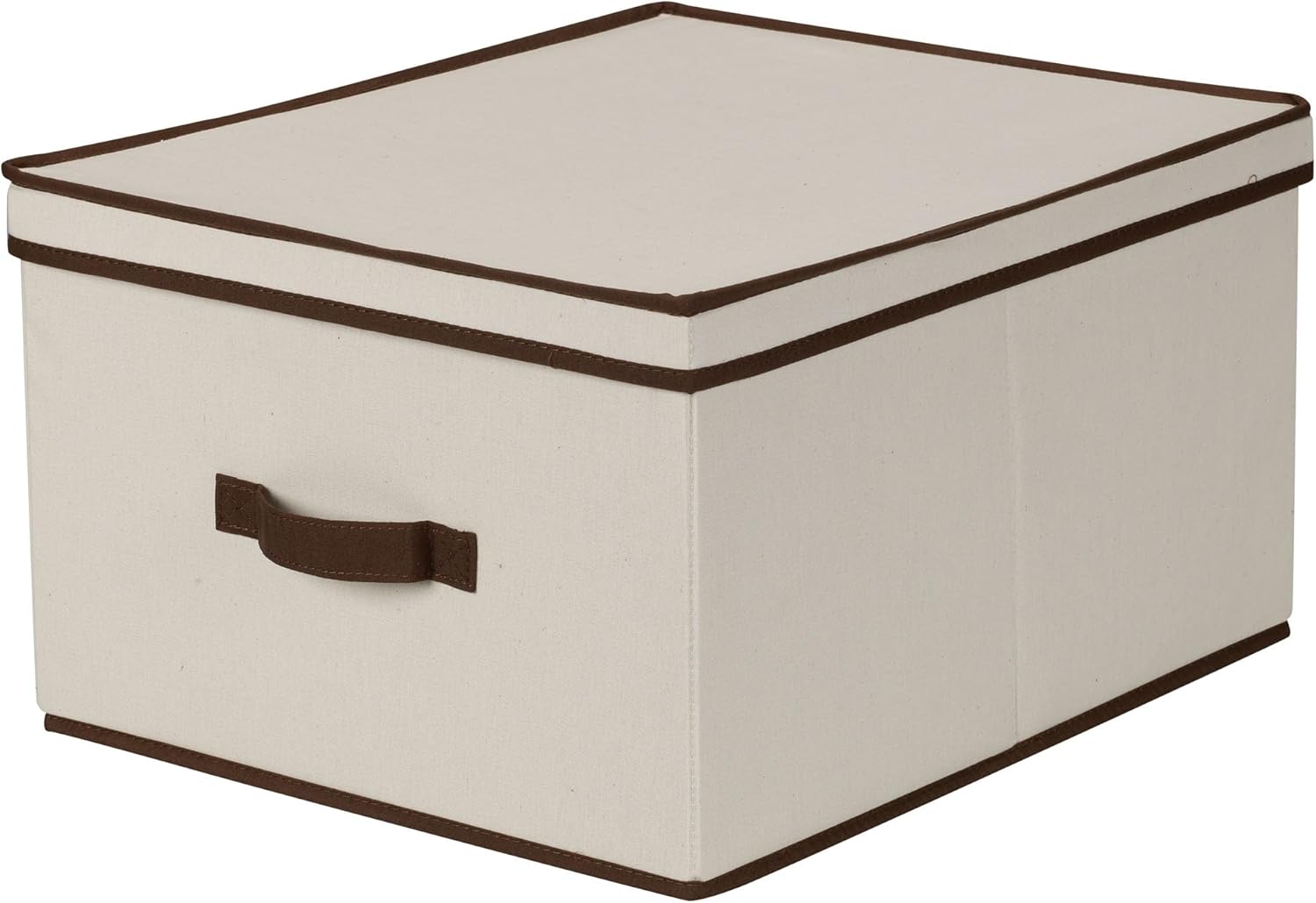 Fabric Storage Basket — Set of 1 — Jumbo - 16"W x 19"D