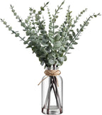 Farmhouse Glass Artificial Plant — 5" - View 10