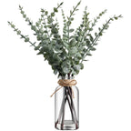 Farmhouse Glass Artificial Plant — 5"