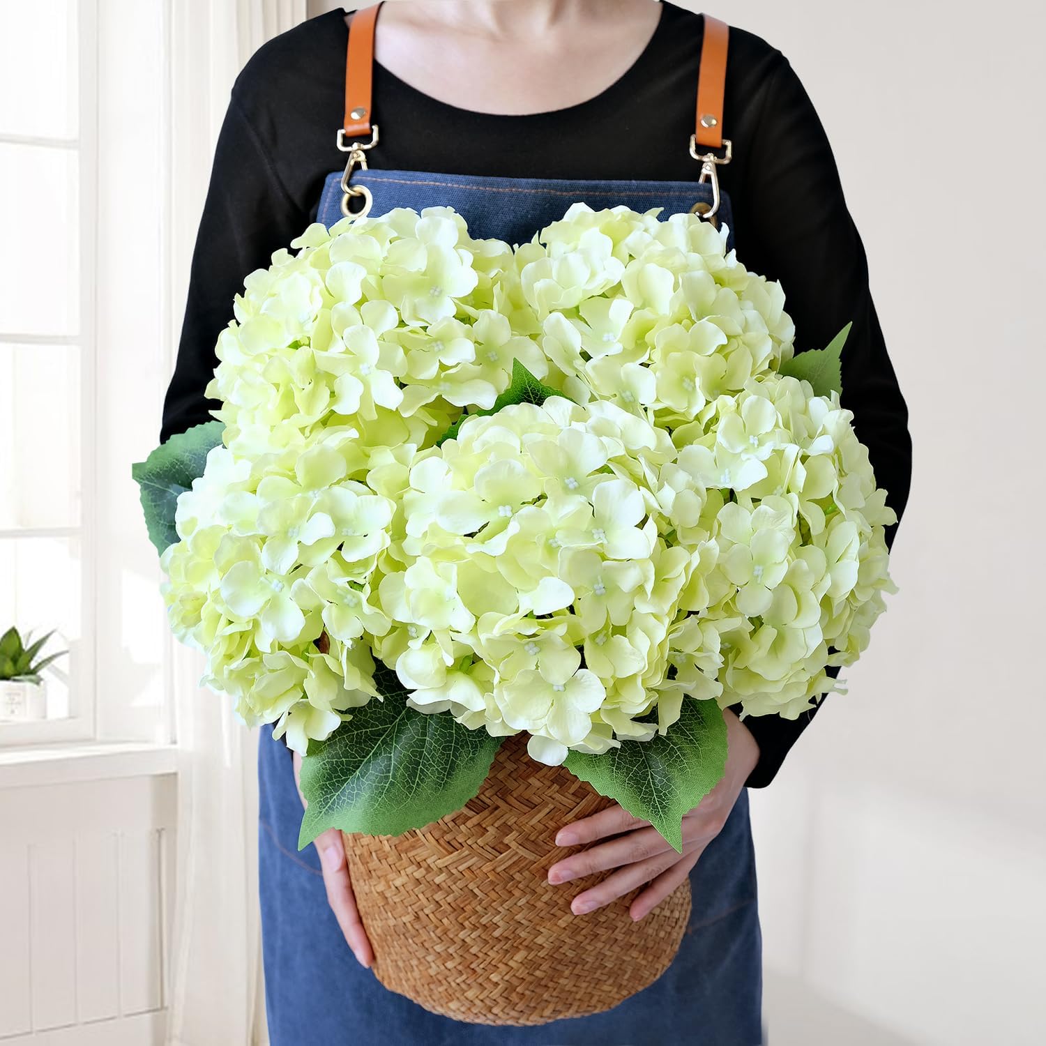 Beige Artificial Plant — 20" — Green