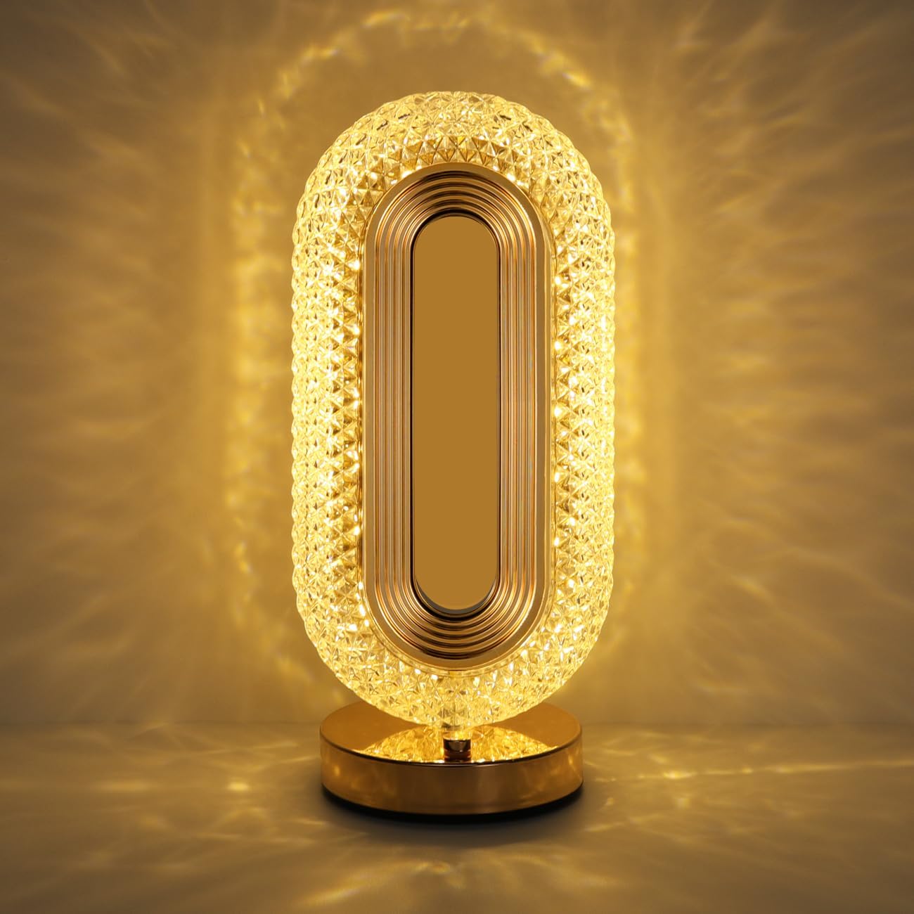 Metal Desk Lamp — Oval