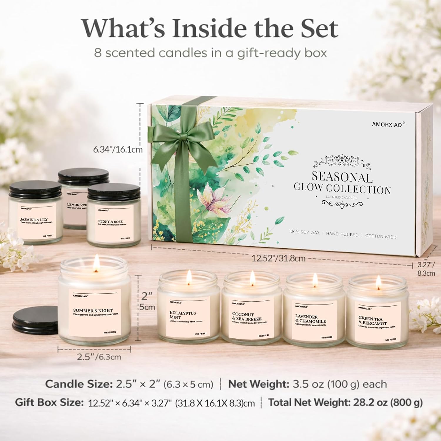 Soy Wax Metal Scented Candle - View 7