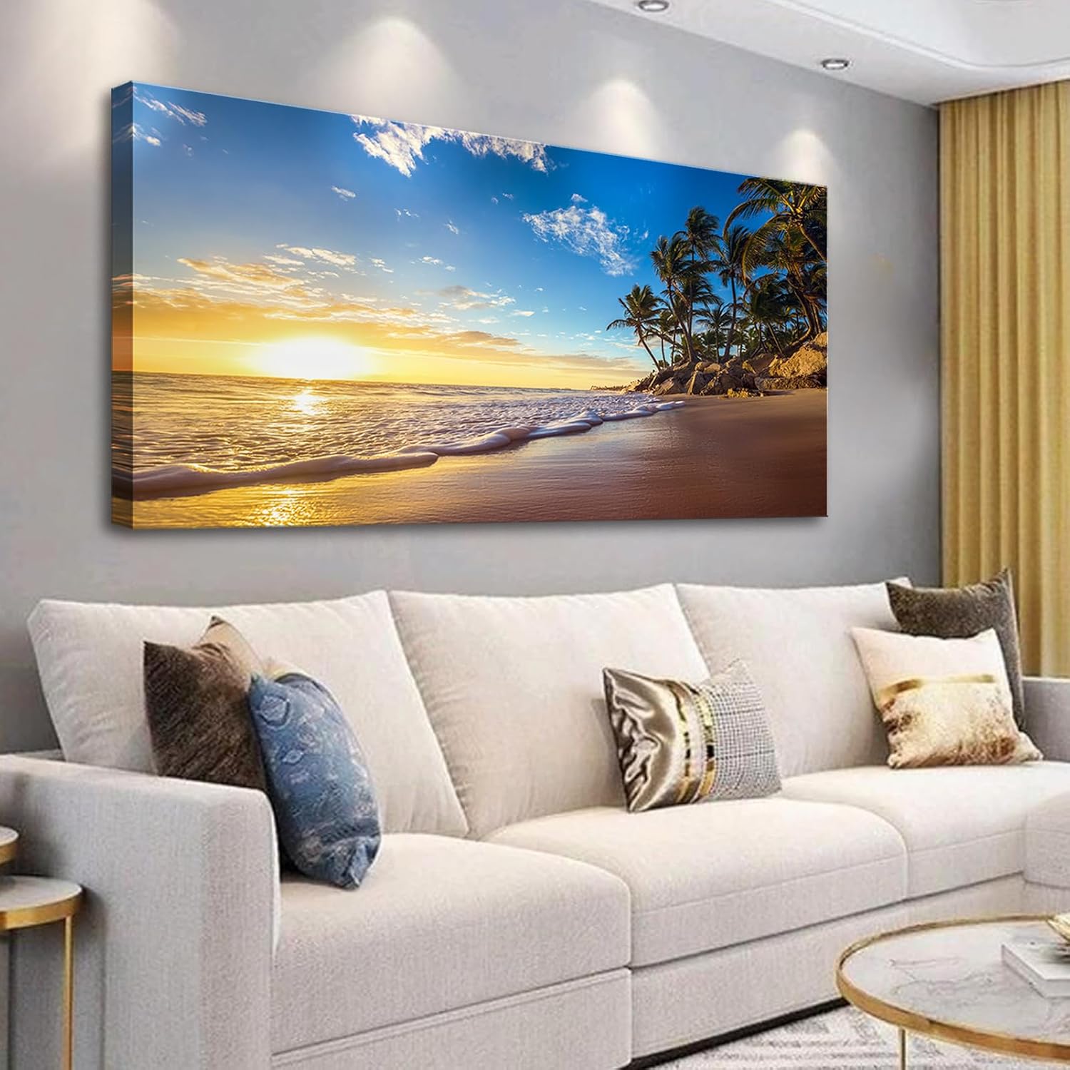 Black Framed Wall Art — 16" — 20 x 40 in