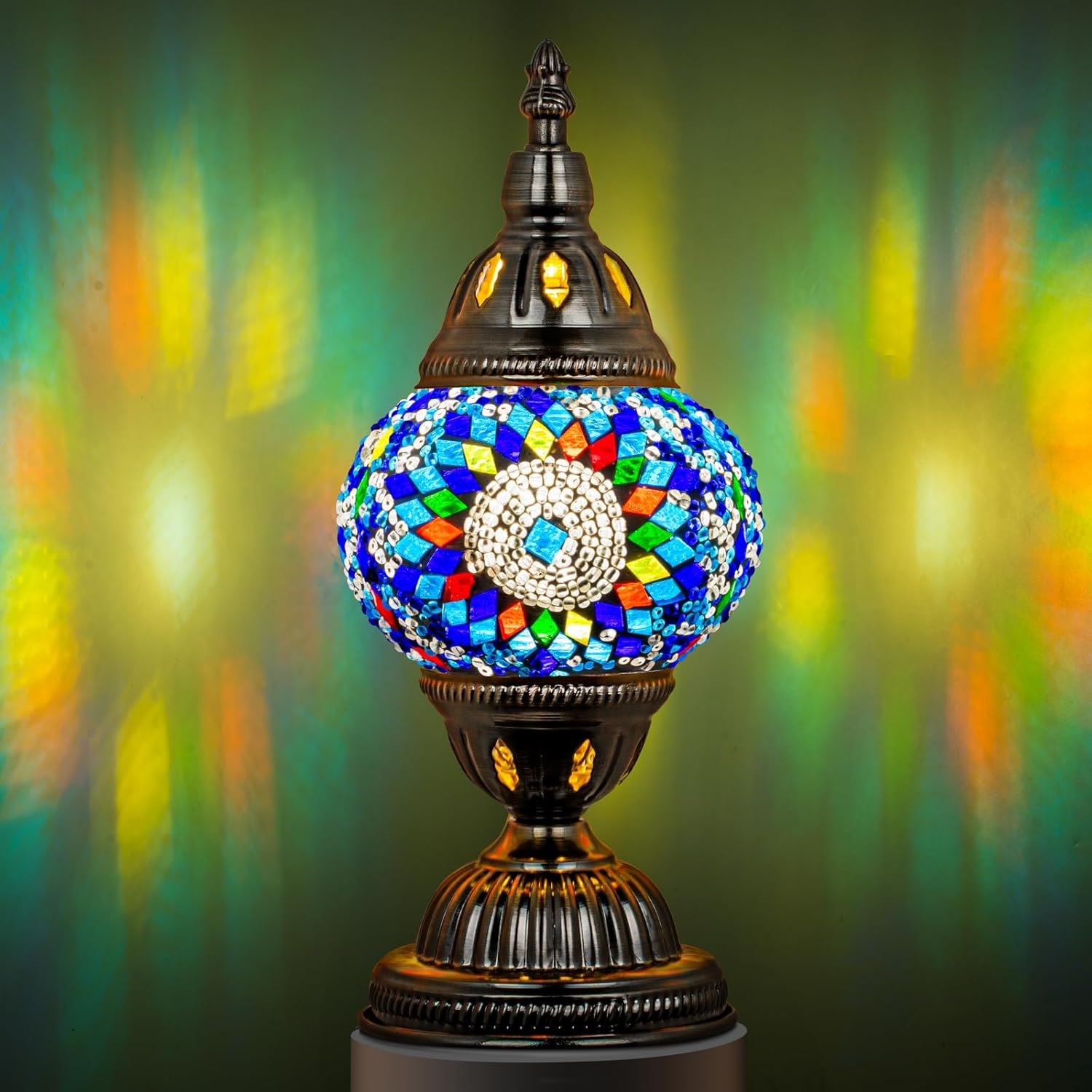 Blue Table Lamp — Blue