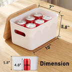 Wood Storage Bin — 10" - View 3