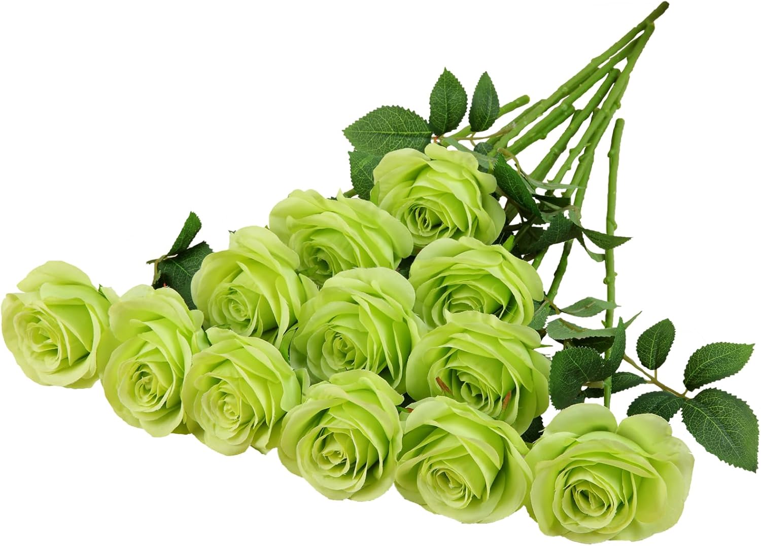 Beige Artificial Flowers — Green