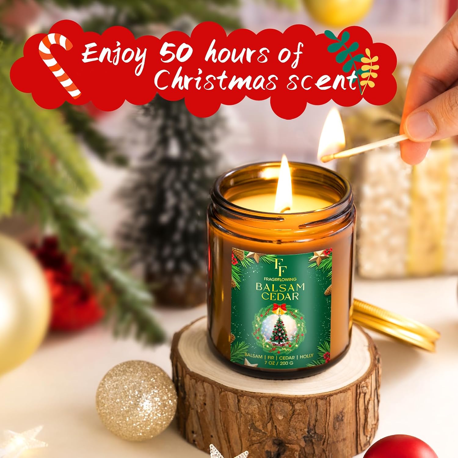 Soy Wax Scented Candle - View 5