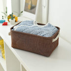 Beige Storage Bin - View 3