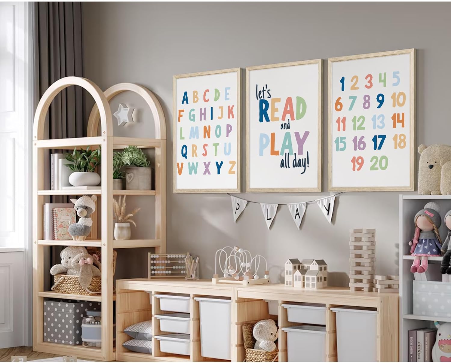 Framed Wood Wall Decor — 24" - View 7