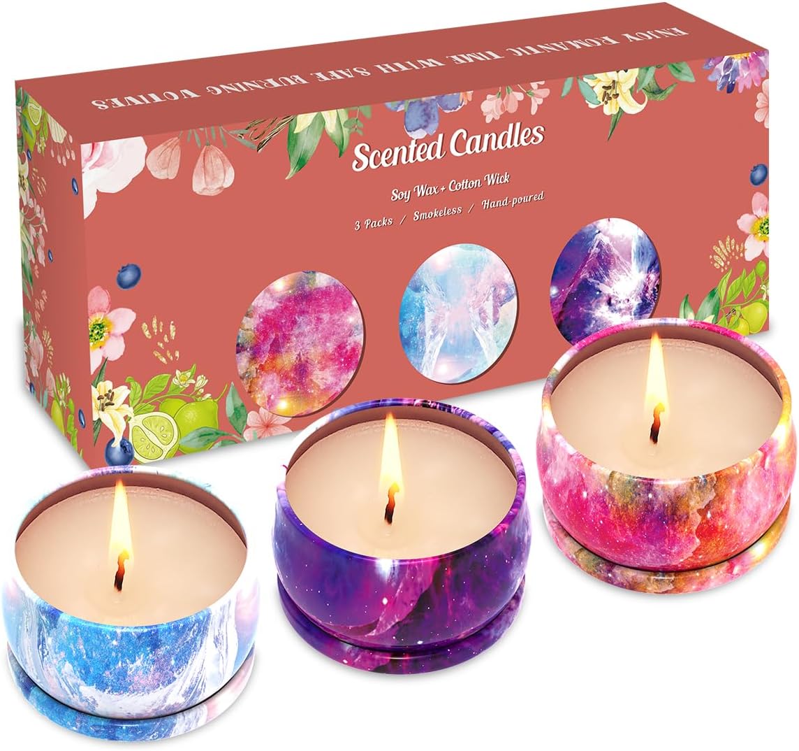 Soy Wax Scented Candle — Bergamot & San Diego Black Berries & Vanilla