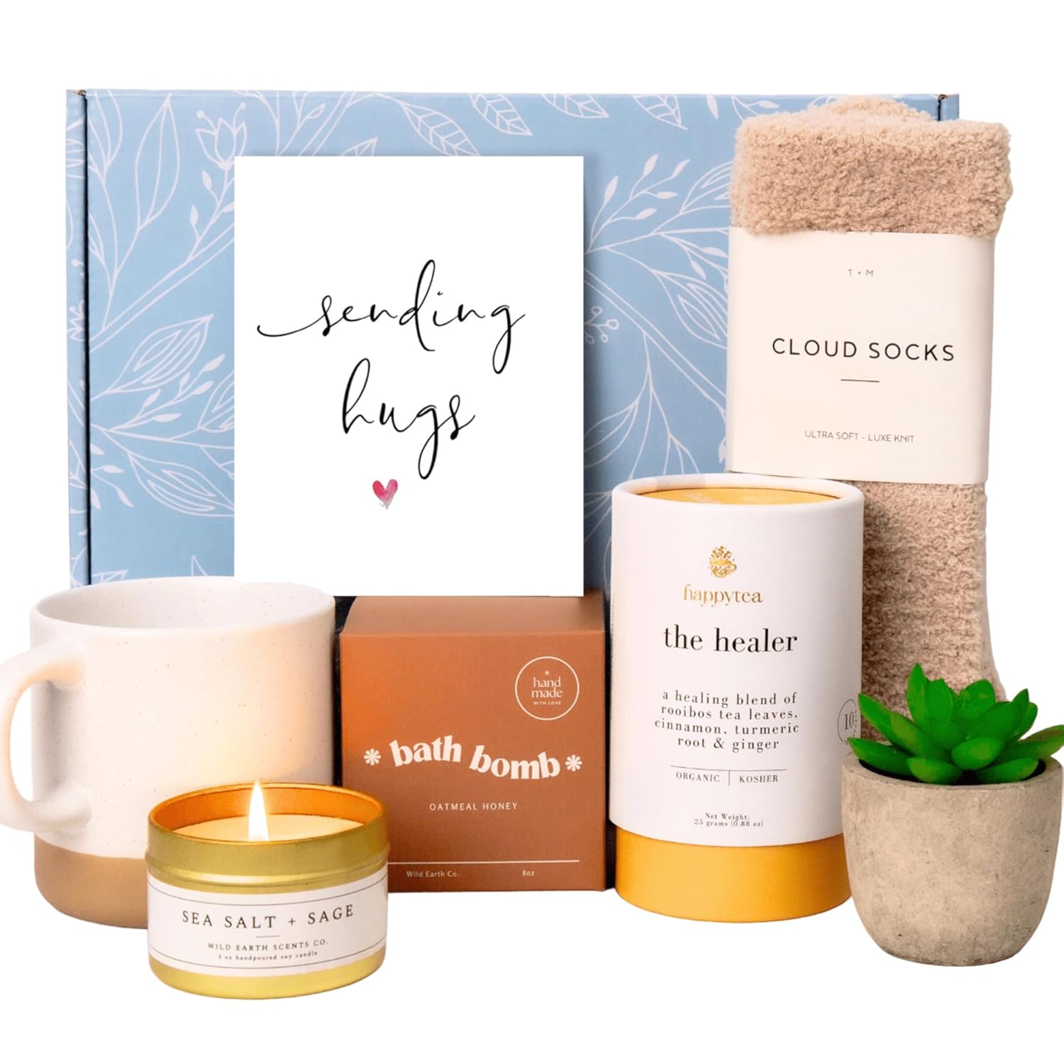 Luxe Metal Scented Candle — Deluxe Cozy Selection