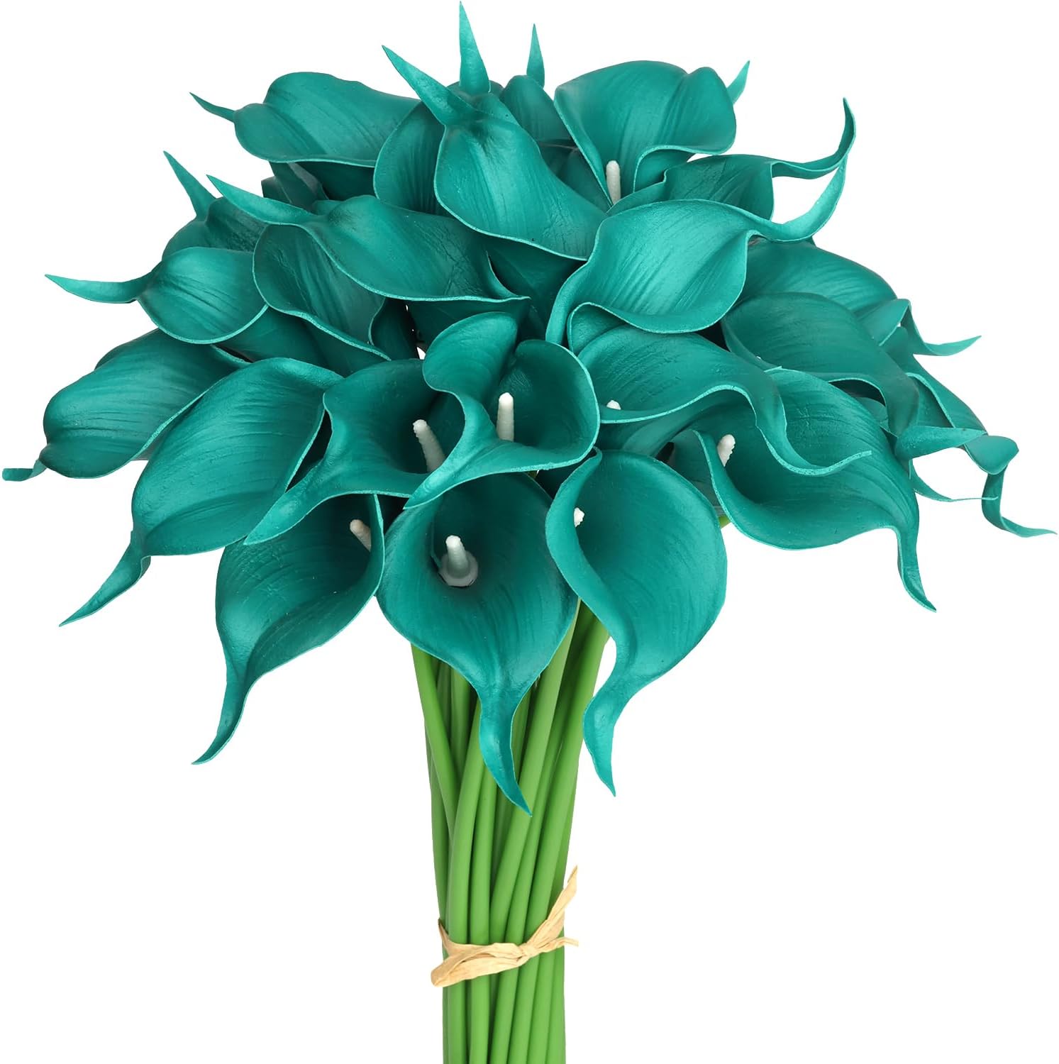 Blue Artificial Plant — Teal Blue
