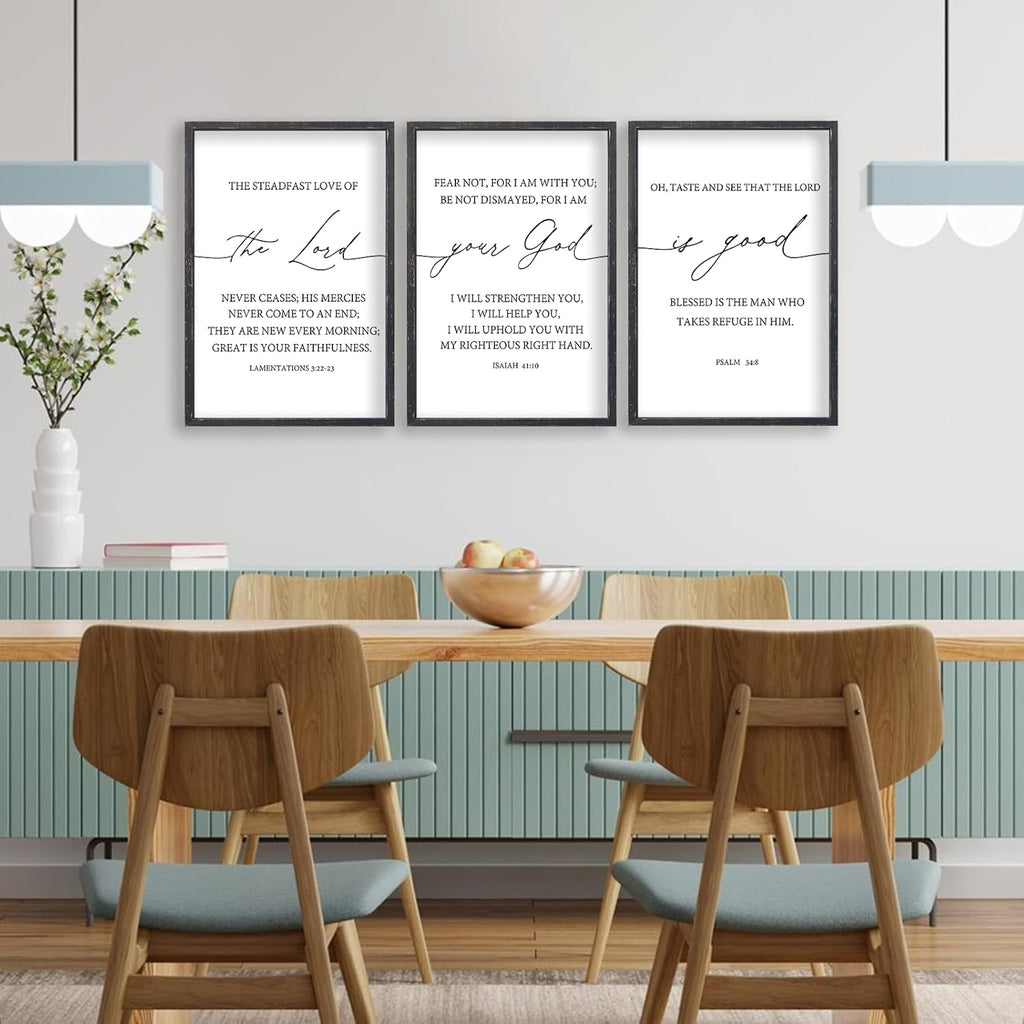 Framed Farmhouse Black Wall Art — 24" - View 7