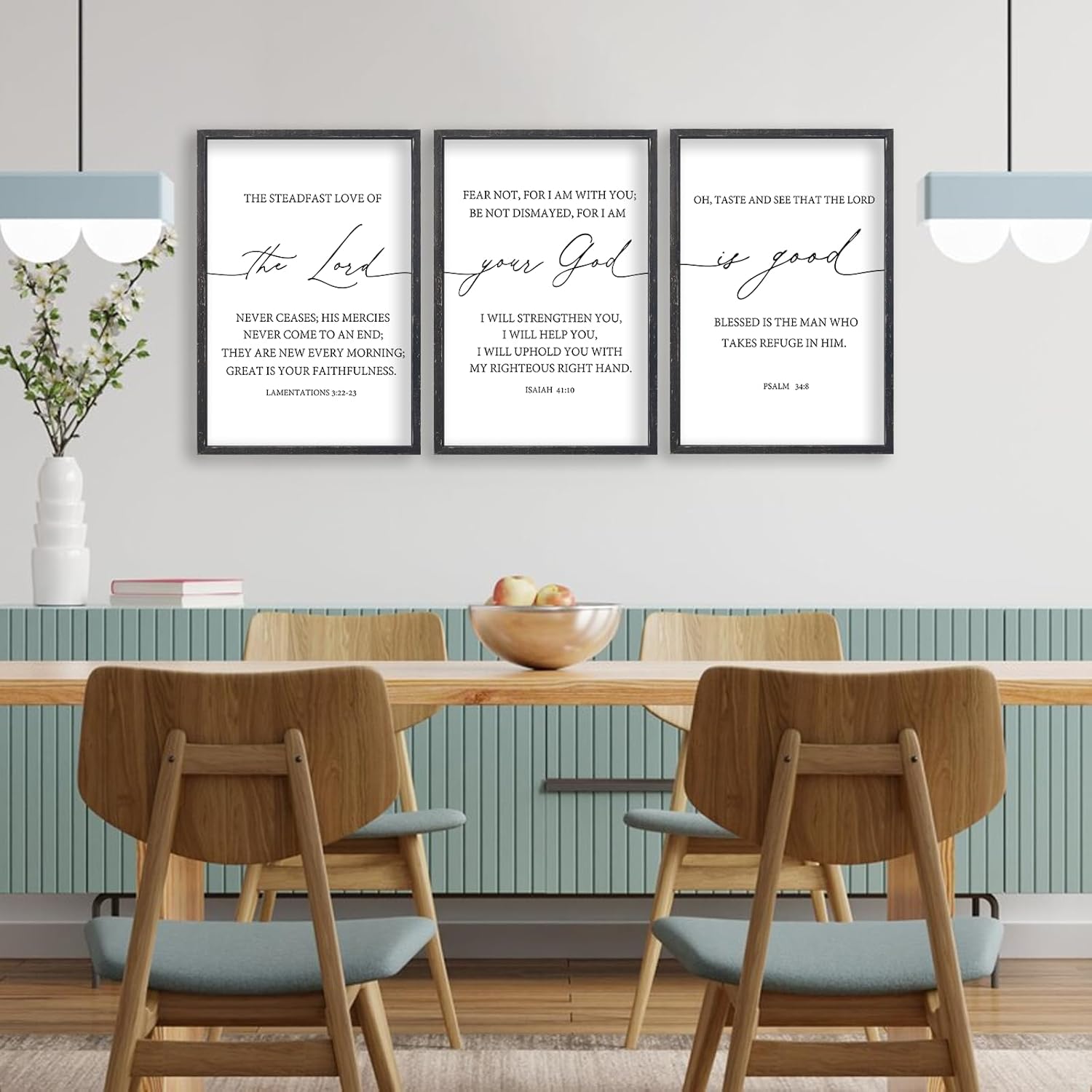 Framed Farmhouse Black Wall Art — 24" - View 7