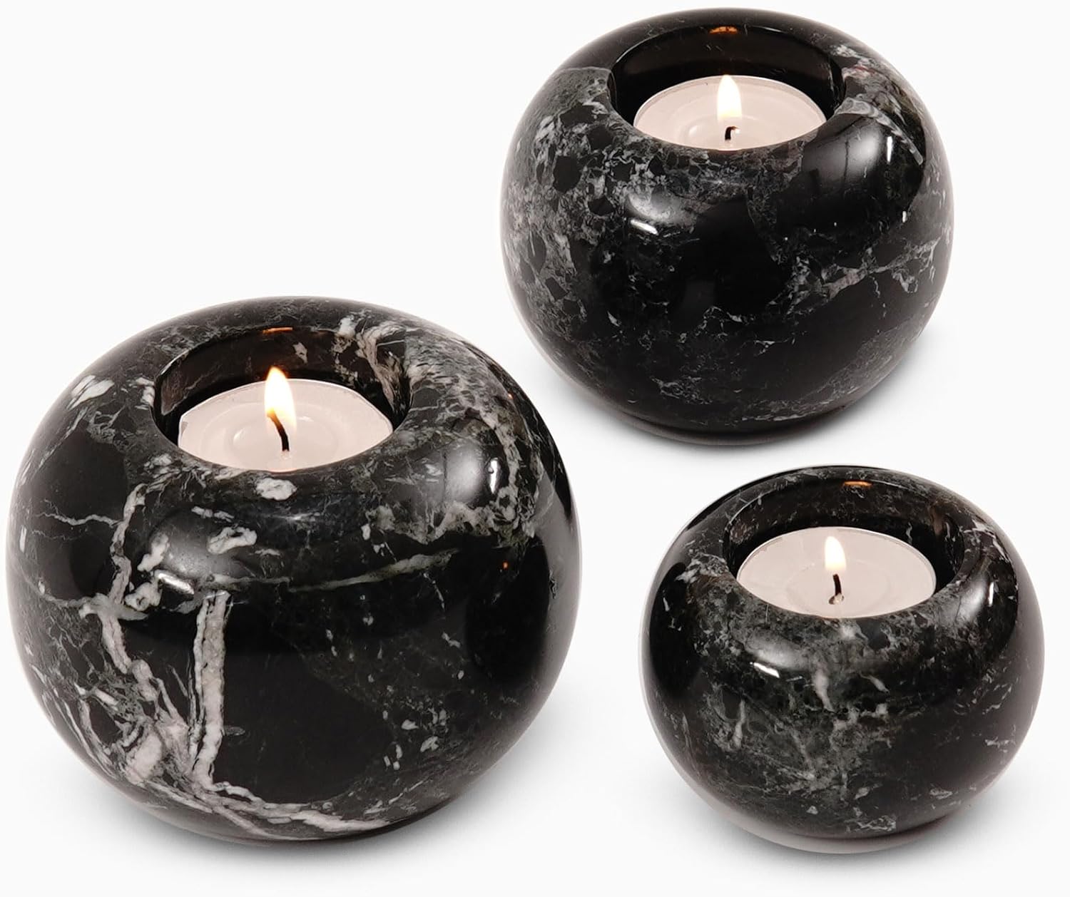 Luxe Black Candle — 4" — 4'' Inches