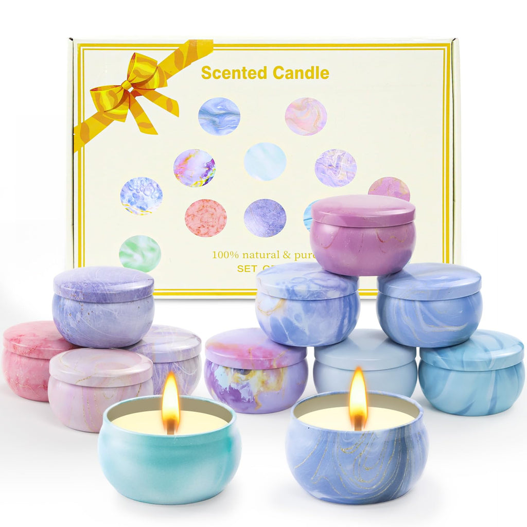 Soy Wax Metal Scented Candle