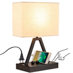 Dimmable Black Bedside Lamp