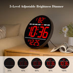 Blue Wall Clock - View 3