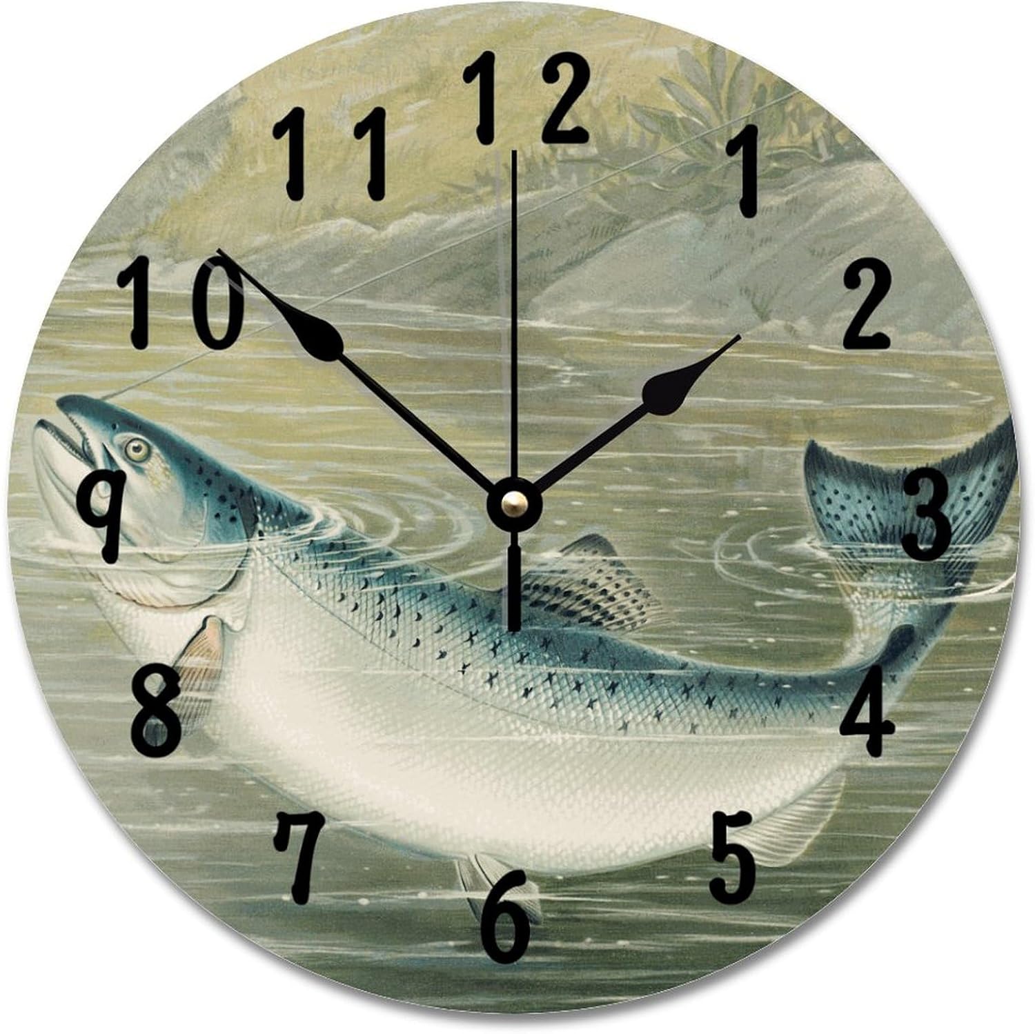 Battery Operated Farmhouse Wood Wall Decor — 10" — 10x10 in